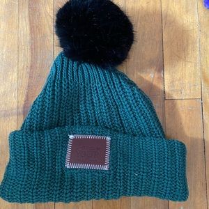 Green love your melon beanie